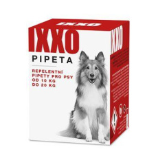IXXO pipeta pro psy 10-20kg 3x10ml IXXO pipeta pro psy 10-20kg 3x10ml