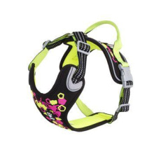 Postroj Hurtta Weekend Warrior neon 60-80cm