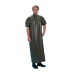 Porodní plášť zelený, krátký rukáv,suchý zip 120cm 1ks