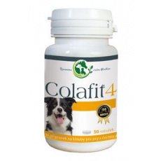 Colafit 4 na klouby pro psy černé/bílé 50tbl