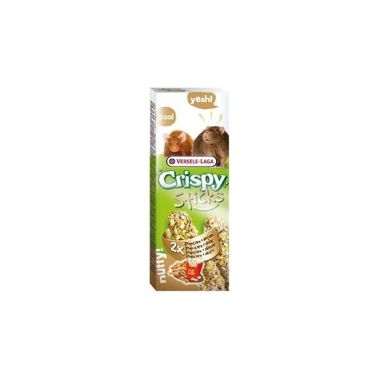 Pamlsok VL Crispy Sticks Rats-Mice Popcorn & Nuts- kukurica a oriešky, potkan/myš 2 ks 110 g