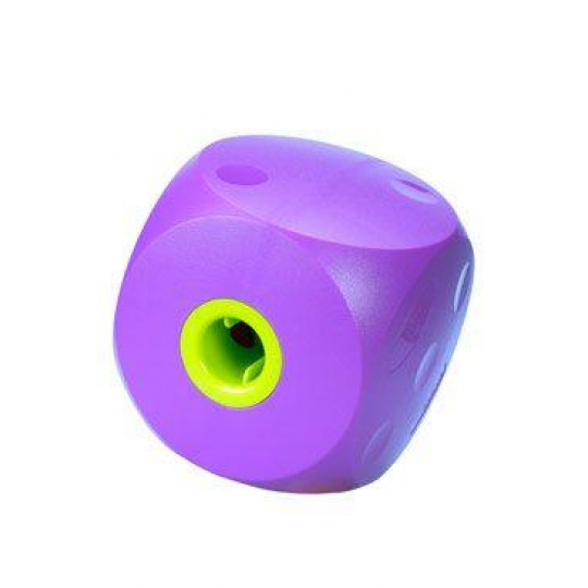 Hračka pes BUSTER Food Cube fialová 12cm, L Hračka pes BUSTER Food Cube fialová 12cm, L