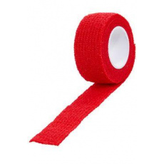 Elastická bandáž. Vet-Flex 2,5cm x 4,5m červ. Kruuse 1ks