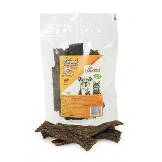 NATURECA pochúťka Mäsové pláty Koza 100g