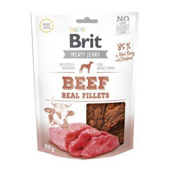 Brit Jerky Beef Fillets 80g Brit Jerky Beef Fillets 80g