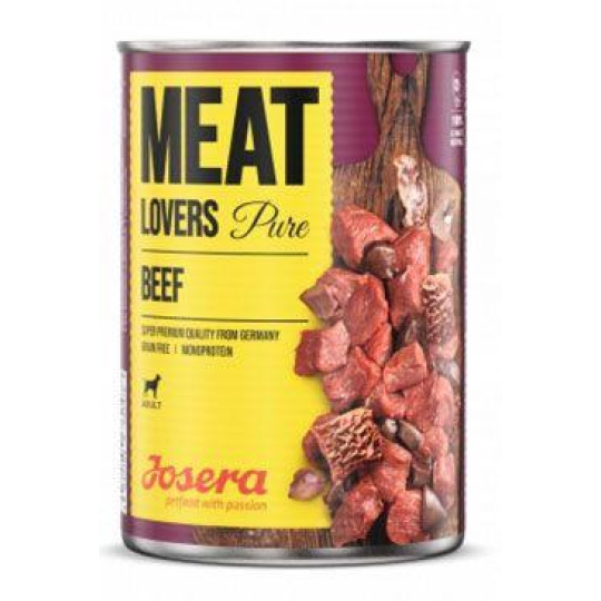 Josera konzerva Dog Meat Lovers Beef 400 g