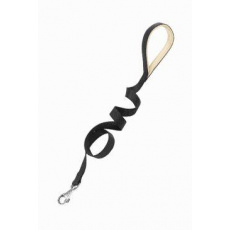 Vodítko nylon DAYTONA G-Ploché 120/25 čierne FP 1ks