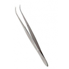 Pinzeta anatomická zahnutá 130mm Kruuse (stand. kval) Pinzeta anatomická zahnutá 130mm Kruuse (stand. kval)