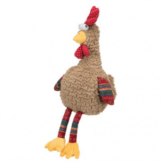 Rooster, plyšový kohút, šuštiaca fólia vo vnútri, 60cm