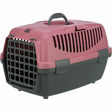 Transportný box CAPRI I, XS: 32x31x48cm (max. 6kg), tmavosivá/staroružová Transportný box CAPRI I, XS: 32x31x48cm (max. 6kg), tmavosivá/staroružová