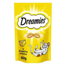 Dreamies maškrta pre mačky syrová 60g