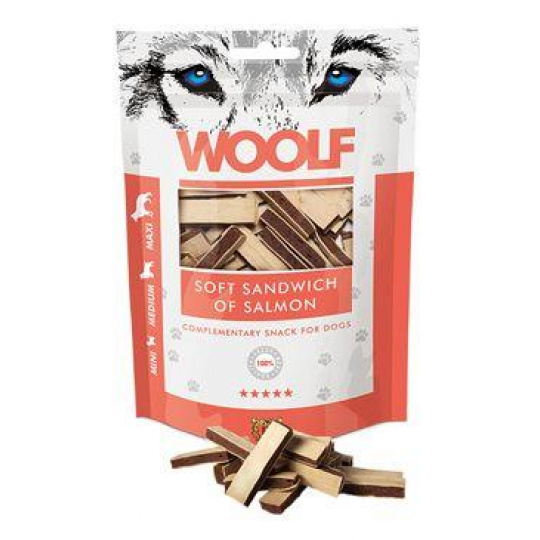 WOOLF Classic pôch. Soft Sandwich of Salmon 100g