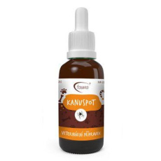 KANUSPOT při zvýš. výskytu klíšťat, blech a hmyzu 50ml KANUSPOT při zvýš. výskytu klíšťat, blech a hmyzu 50ml