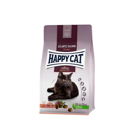 Happy Cat SUPREME - Sterilised Atlantik-Losos 1,3 kg