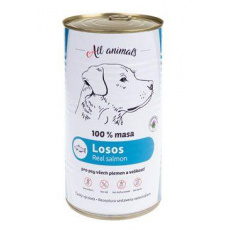 All Animals DOG konz. Losos mletý 1200g