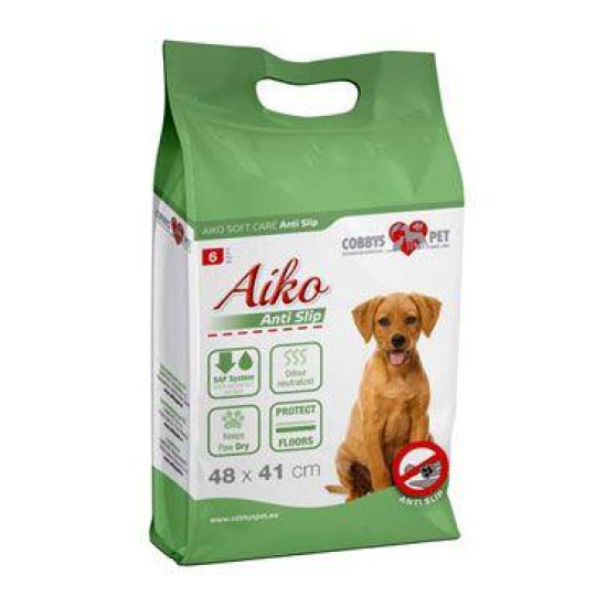 Podložka absorbční pro psy Aiko Soft Care 48x41cm 6ks