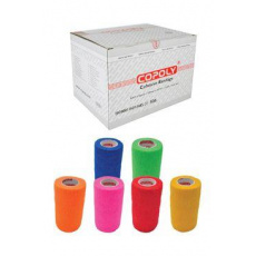 Elastická bandáž. CoPoly 15cm x 4,5m NEON 12ks Elastická bandáž. CoPoly 15cm x 4,5m NEON 12ks