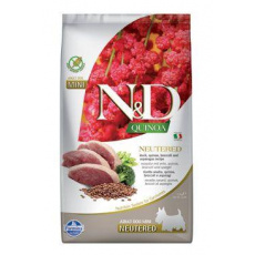 N&D Quinoa DOG Neutered Duck&Broccoli&Asp. 2,5kg N&D Quinoa DOG Neutered Duck&Broccoli&Asp. 2,5kg