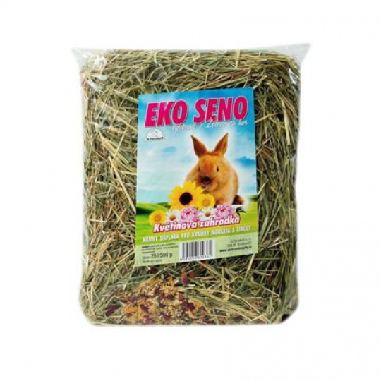 EKO seno 25 l/500 g kvetinová záhradka