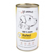 All Animals DOG konz. Kuracie mleté 1200g