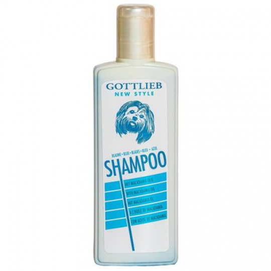 Gottlieb Blue šampón 300 ml - vybielujúci s makadamovým olejom