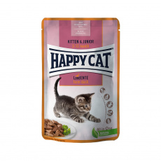 Happy Cat kapsička Kitten & Junior Land-Kačica 85 g