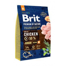 Brit Premium Dog by Nature Junior M 3kg