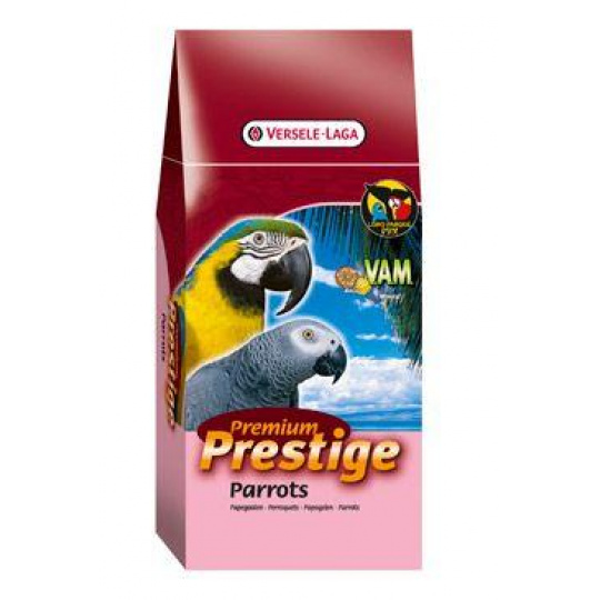 VL Prestige Parrots - univerzálna zmes pre veľké papagáje 15 kg