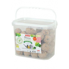 Lojová guľa so semienkami 90g vedro 50ks bezsieťky Zolux