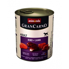 Animonda pes GRANCARNO konz. Adult hovädzie/jahňacie 800g