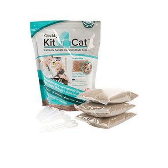 Odber.sada na odber moču u mačiek Kit4Cat 3x300 g
