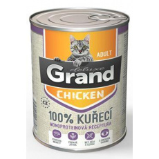 GRAND Cat konz. Deluxe Adult kuracie 400g