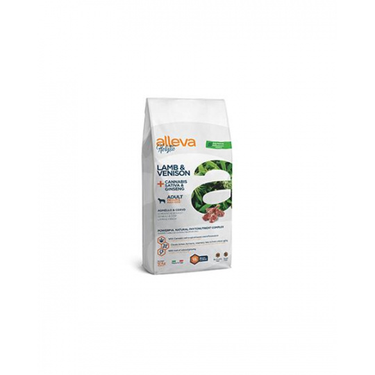 Alleva HOLISTIC dog adult medium & maxi jahňacie & jelenie mäso 2 kg