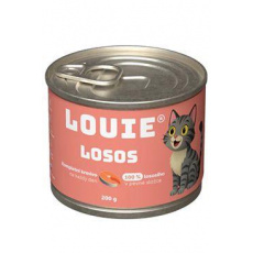Louie Cat konz. Losos s prebiotikami 200g Louie Cat konz. Losos s prebiotikami 200g