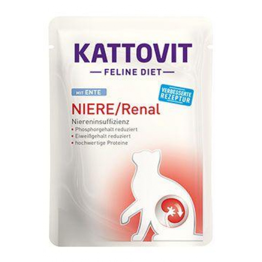 Kattovit Cat Kidney/Renal kačica kapsička 85g