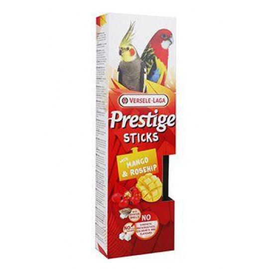 VL Prestige Sticks Big Parakeets Mango&Šípka 2x70g VL Prestige Sticks Big Parakeets Mango&Šípka 2x70g