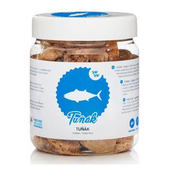 Raw Raw pochúťka mrazom sušený Tuniak mäso 70g