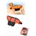 Vesta plavací Dog L 40cm oranžová KAR