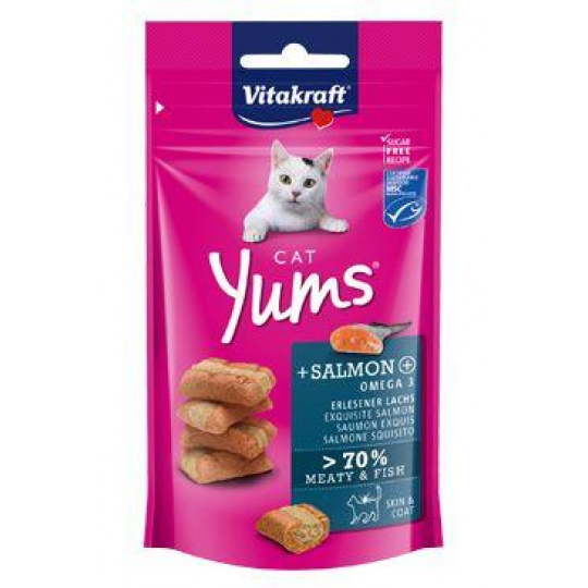 Vitakraft Cat pochoutka Yums losos 40g