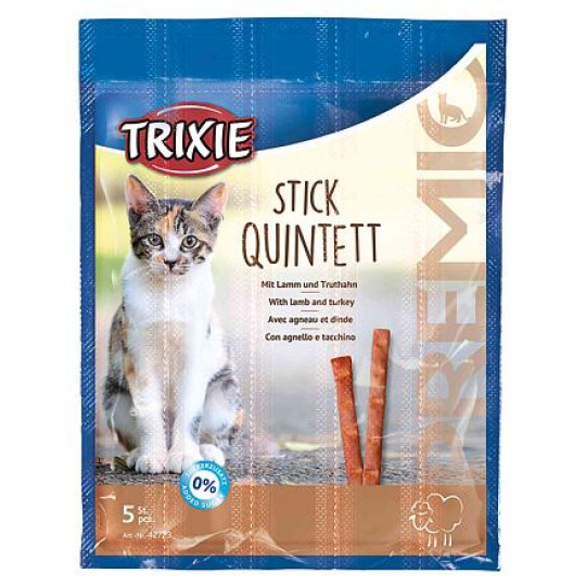 PREMIO Quintett tyčinky jehněčí/krůta 5 x 5 g