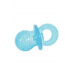 Hračka pes PACIFIER TPR POP cumlík 7cm tyrkysová Zolux