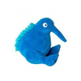 Hračka pes PLUSH plyš, pískacia, modrá 16cm Kiwi