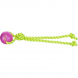 Aqua Toy lano s gumovou loptičkou, plávajúce, o 6 × 40 cm, polyester/TPR
