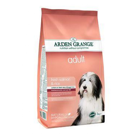 Arden Grange Dog Adult s čerstvým lososom a ryžou 2kg