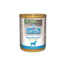 Farmina Vet Life dog hypoallergenic fish & potato konzerva 300 g Farmina Vet Life dog hypoallergenic fish & potato konzerva 300 g