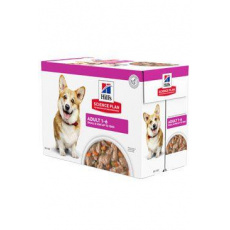 Hill's Can. SP Adult Small&Mini Chicken Kapsa 12x80g Hill's Can. SP Adult Small&Mini Chicken Kapsa 12x80g