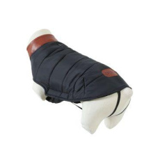 Obleček prošívaná bunda pro psy LONDON černá 35cm Zolu