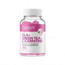 CLA + zelený čaj + L-karnitín - OstroVit CLA + zelený čaj + L-karnitín - OstroVit