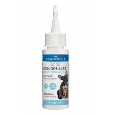 Francodex Čistiaci roztok na uši, šteniatka a mačiatka 60ml
