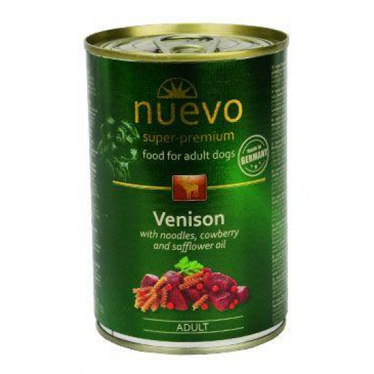 Nuevo pes Adult Zverinové menu konz. 400g Nuevo pes Adult Zverinové menu konz. 400g